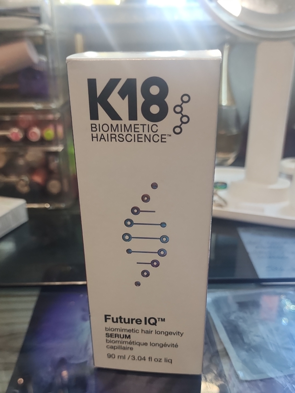 Future IQ Biomimetic Hair Longevity Serum — White